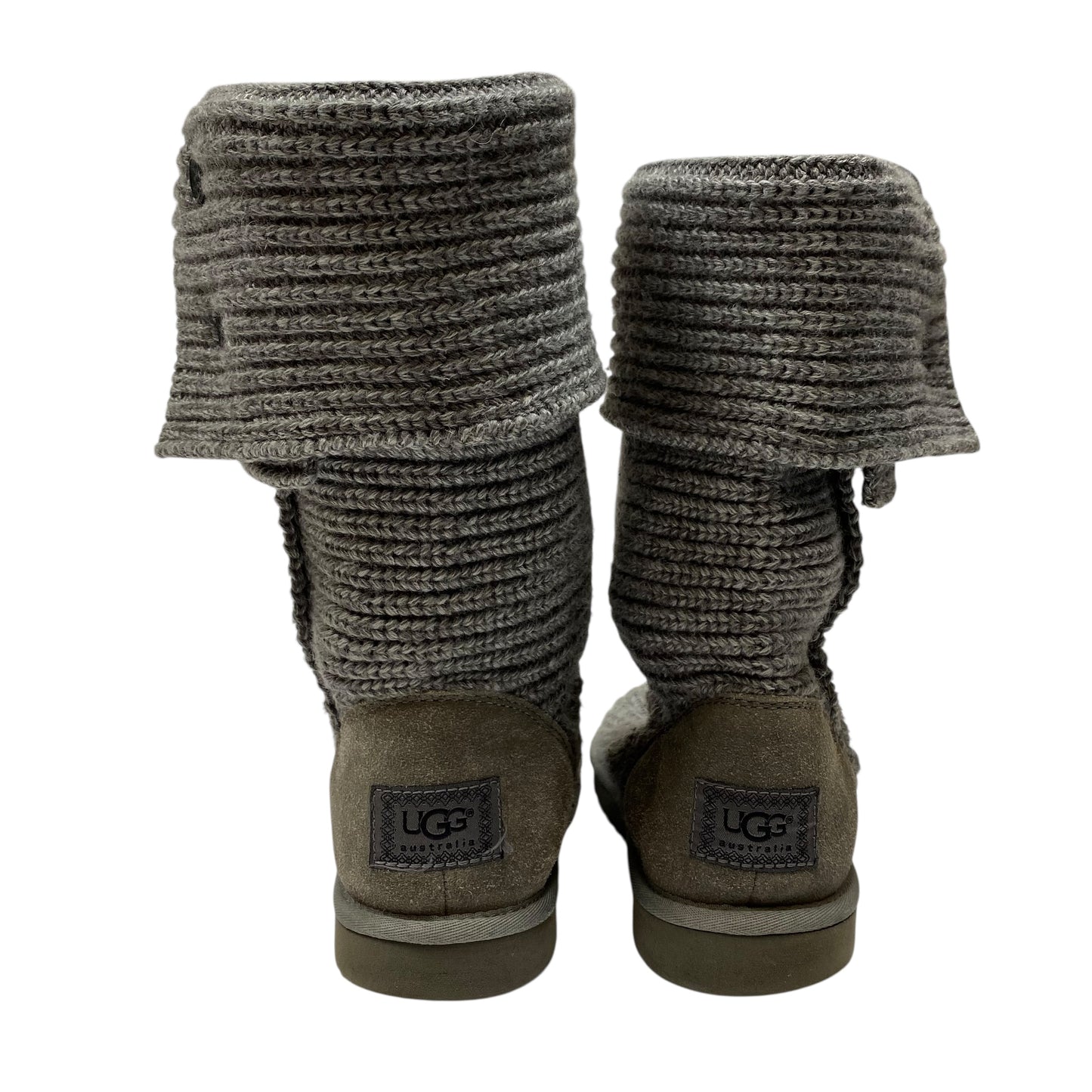Boots Designer By Ugg In Grey, Size:9