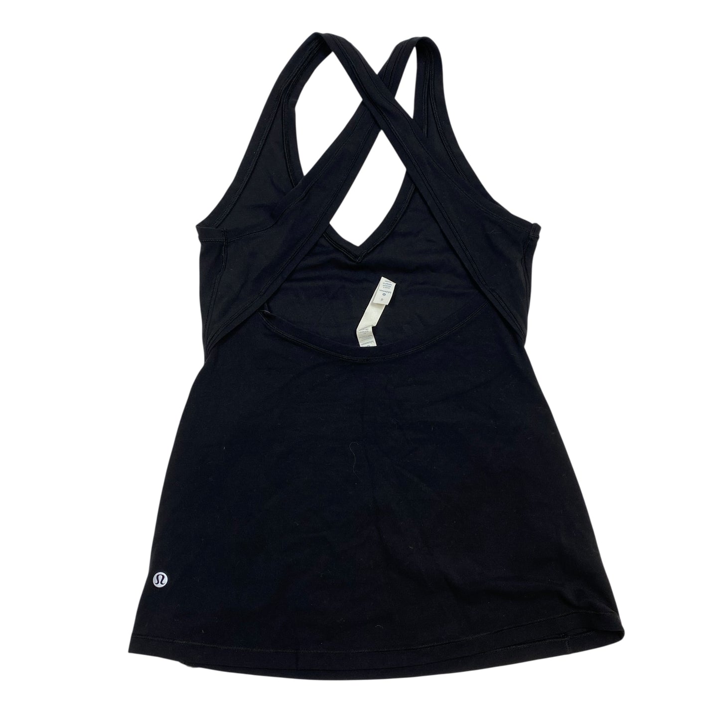 Athletic Tank Top By Lululemon In Black, Size:S