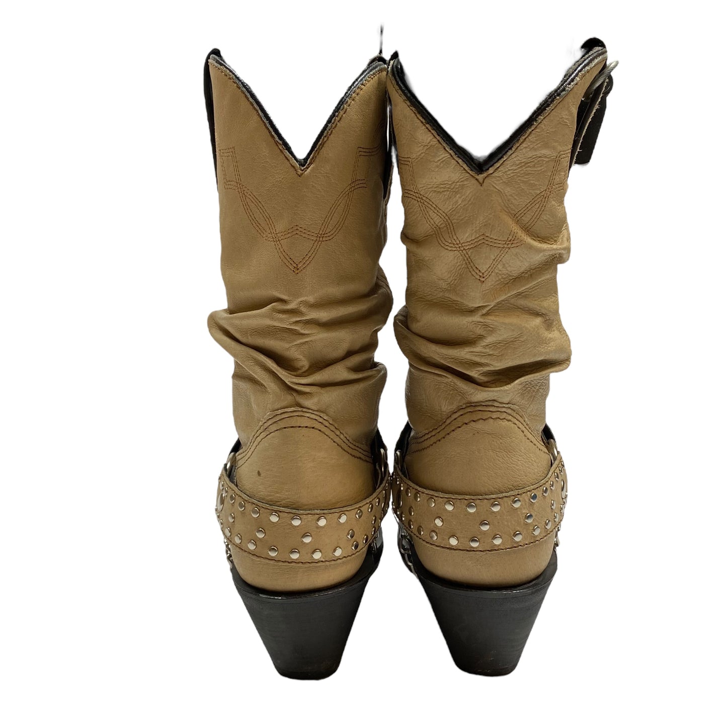 Boots Western By Clothes Mentor In Tan, Size:6