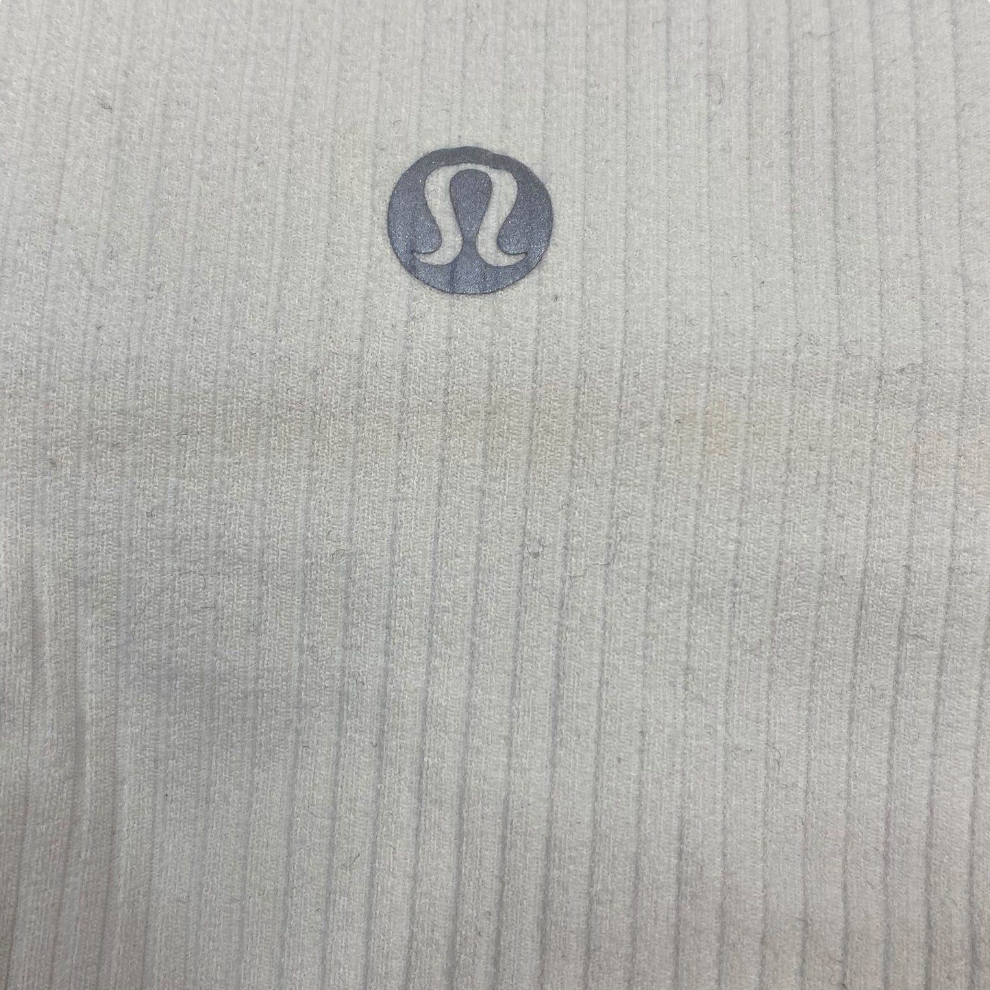 Athletic Tank Top By Lululemon In Beige, Size:S