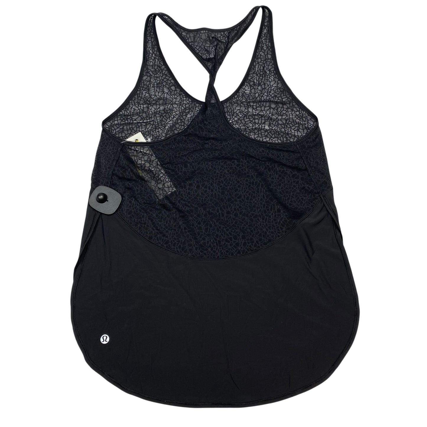 Athletic Tank Top By Lululemon In Black, Size:S