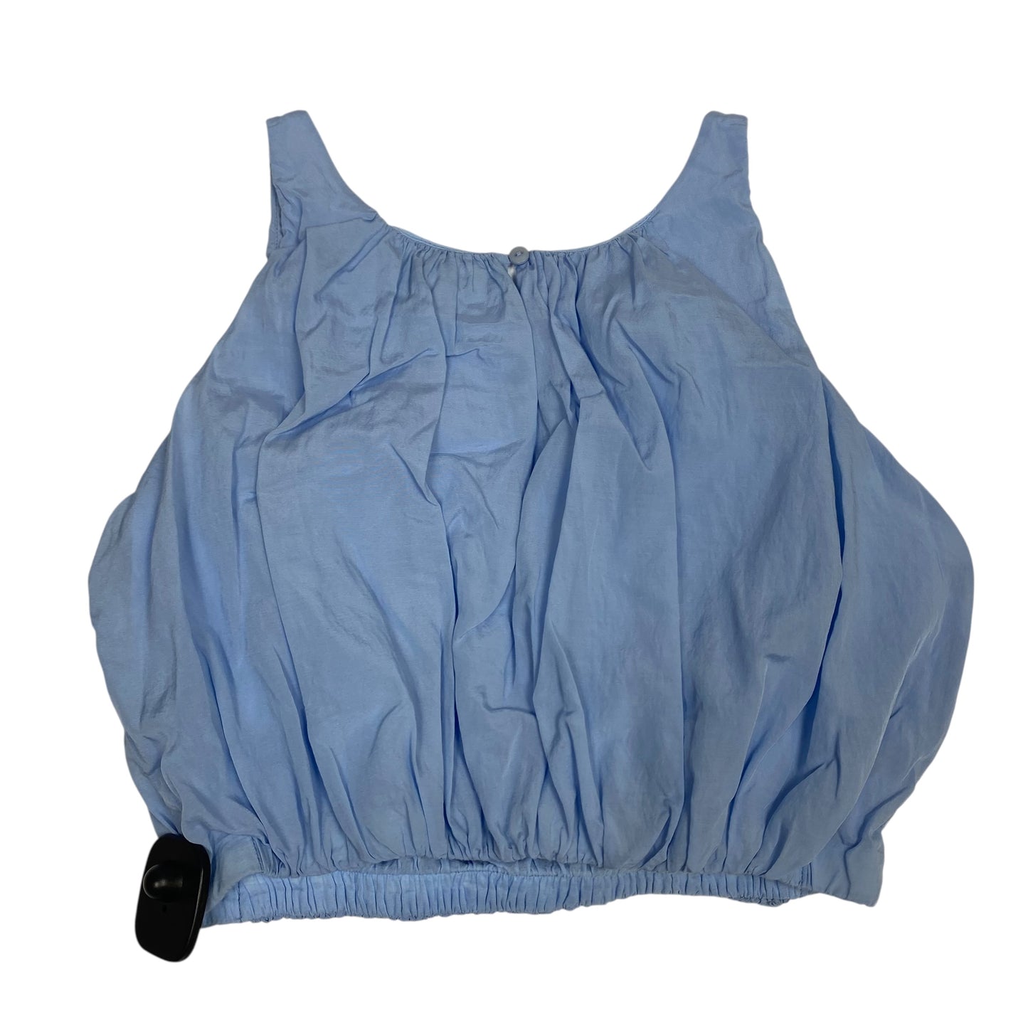 Top Sleeveless By Elan In Blue, Size:S