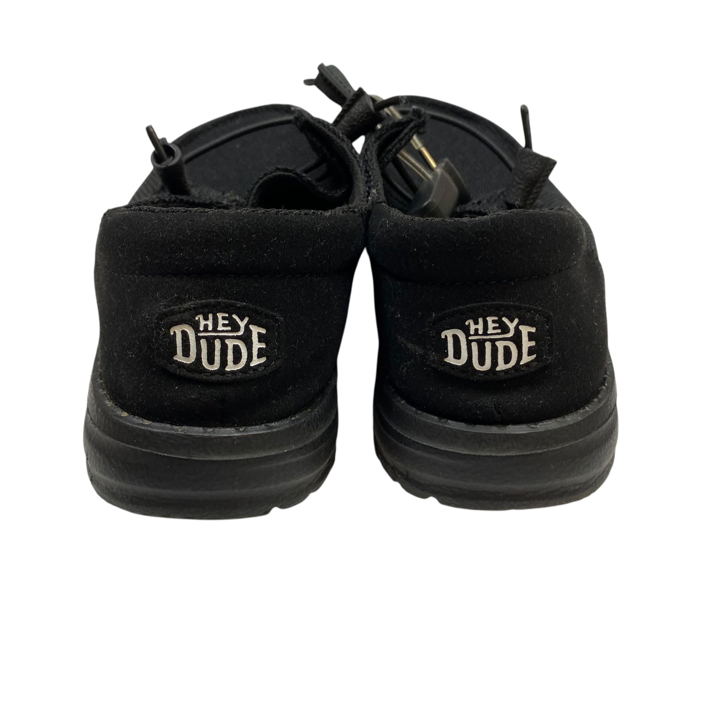 Shoes Flats By Hey Dude In Black, Size:6