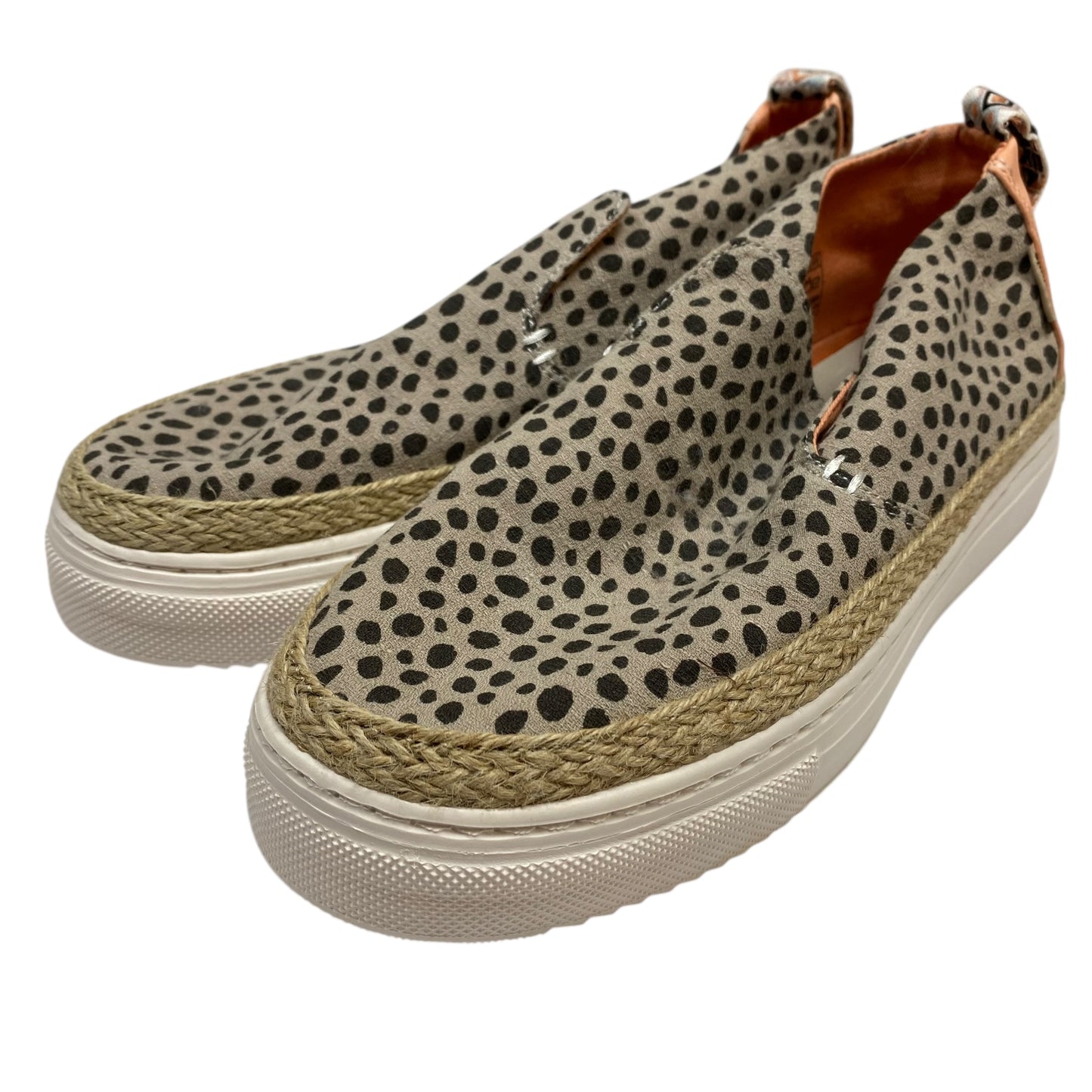 Shoes Flats By Hey Dude In Brown, Size:8