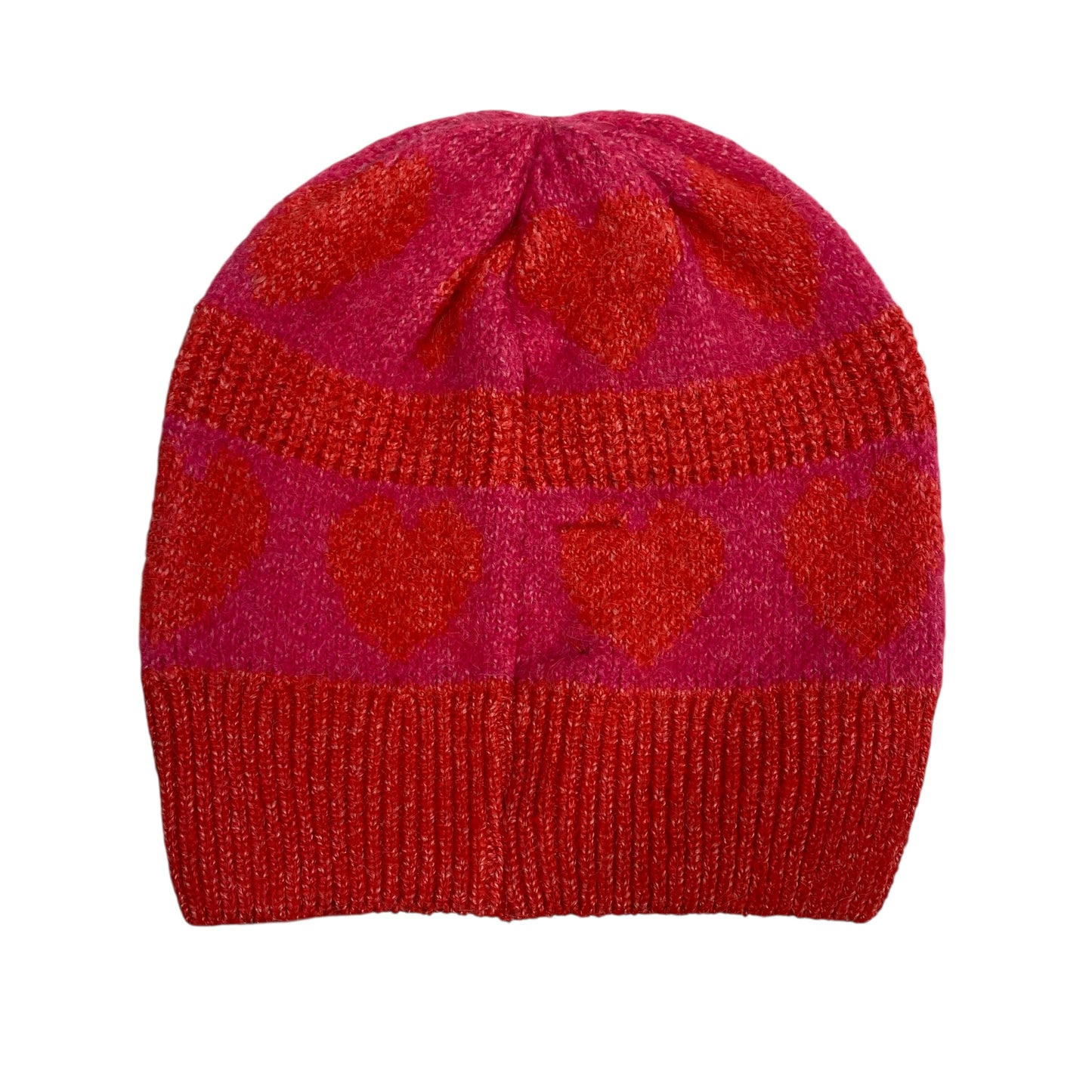 Hat Beanie By Nordstrom In Pink & Red