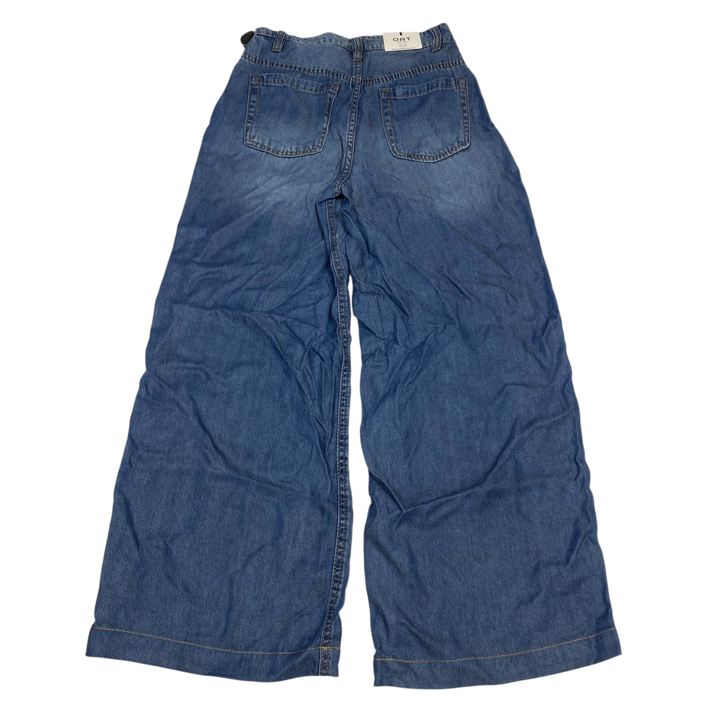 Jeans Wide Leg By Oat In Blue Denim, Size:2