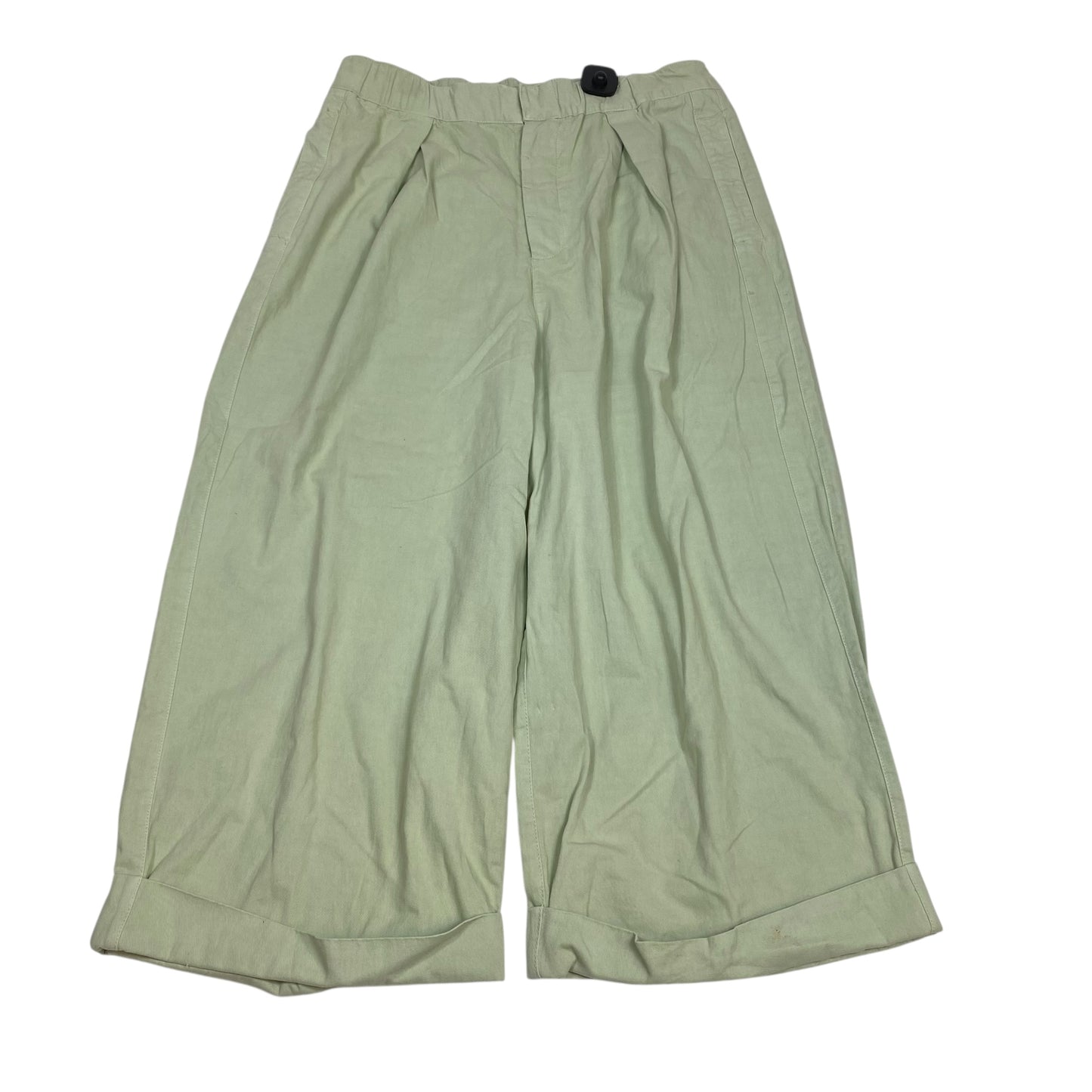 Pants Wide Leg By Free People In Green, Size:L
