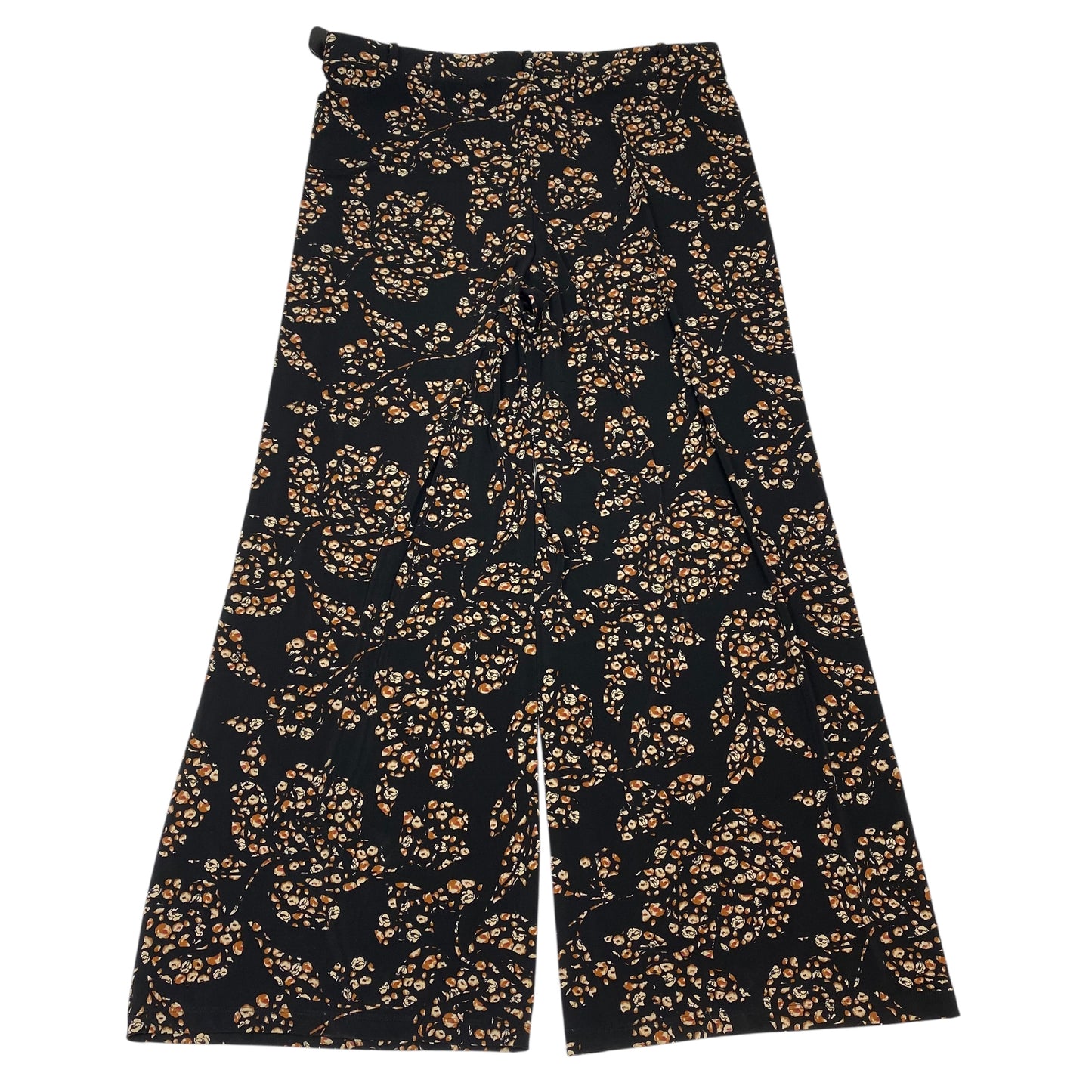 Pants Wide Leg By White House Black Market In Black & Brown, Size:L