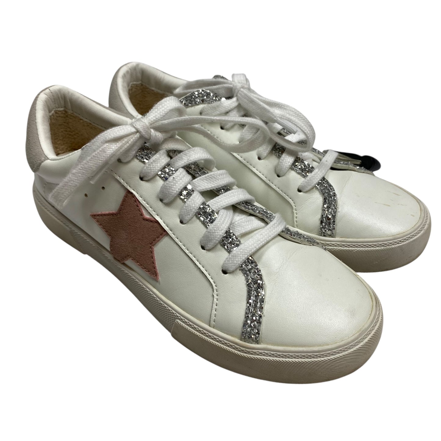 Shoes Sneakers By Vintage Havana In White, Size:8.5