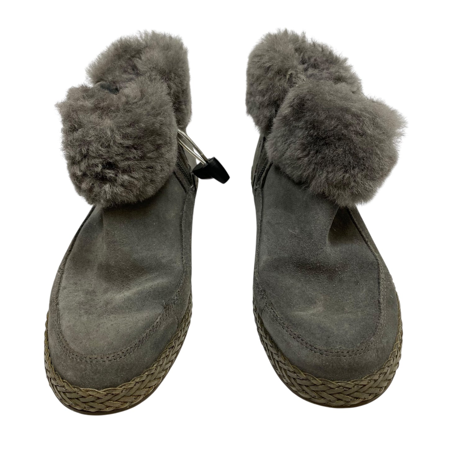 Boots Designer By Ugg In Grey, Size:8