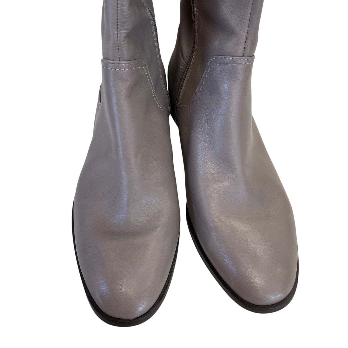 Boots Leather By Louise Et Cie In Grey, Size:8