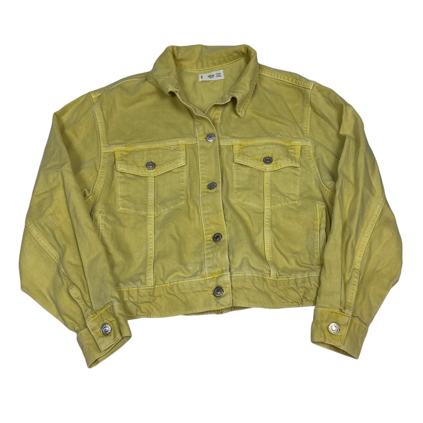 JACKET DENIM by MNG in YELLOW DENIM, Size:S