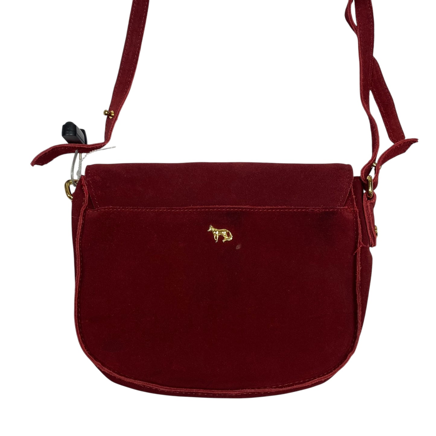 Crossbody Leather By Emma Fox In Red, Size:Small