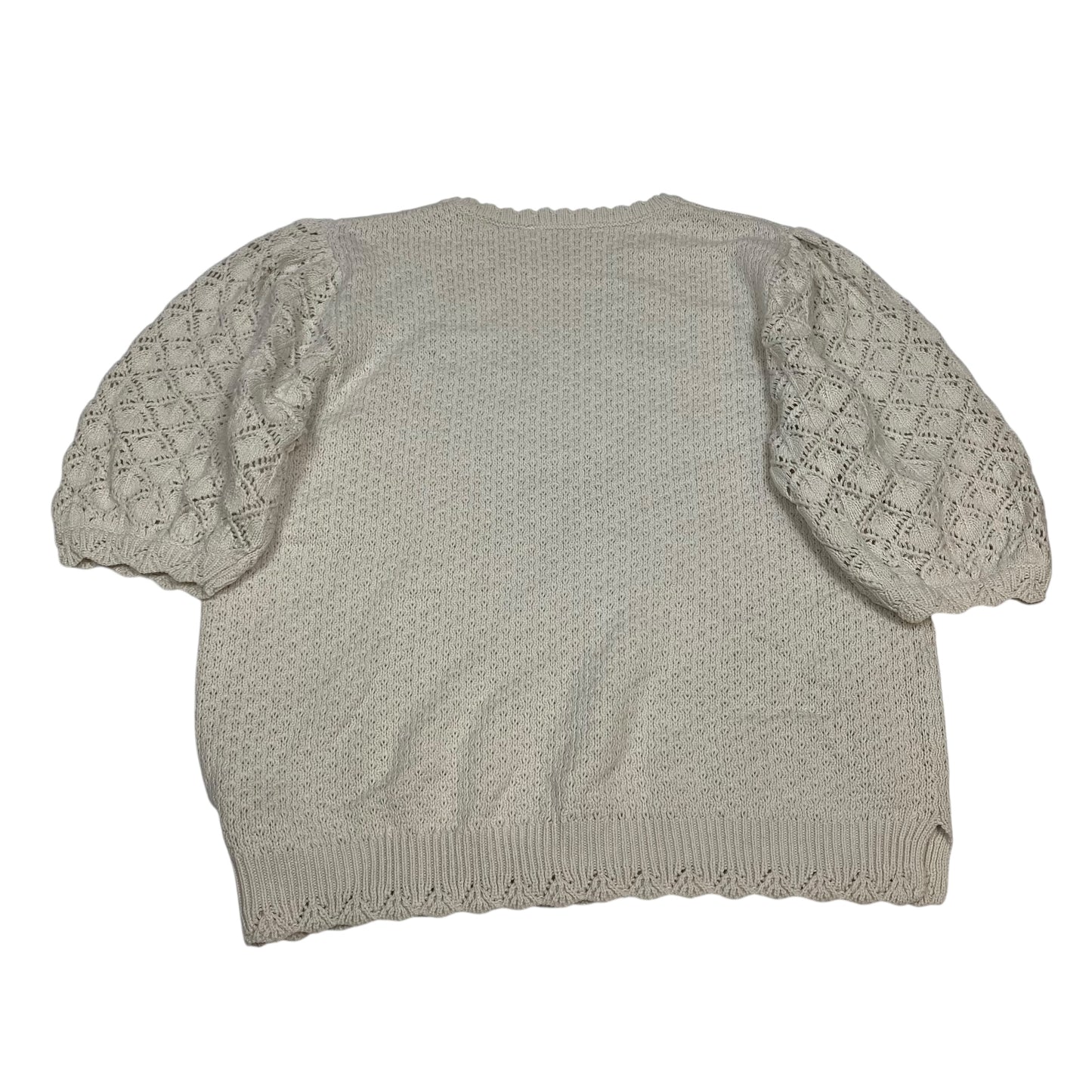 Sweater Ss By The Pioneer Woman In Cream, Size:Xl