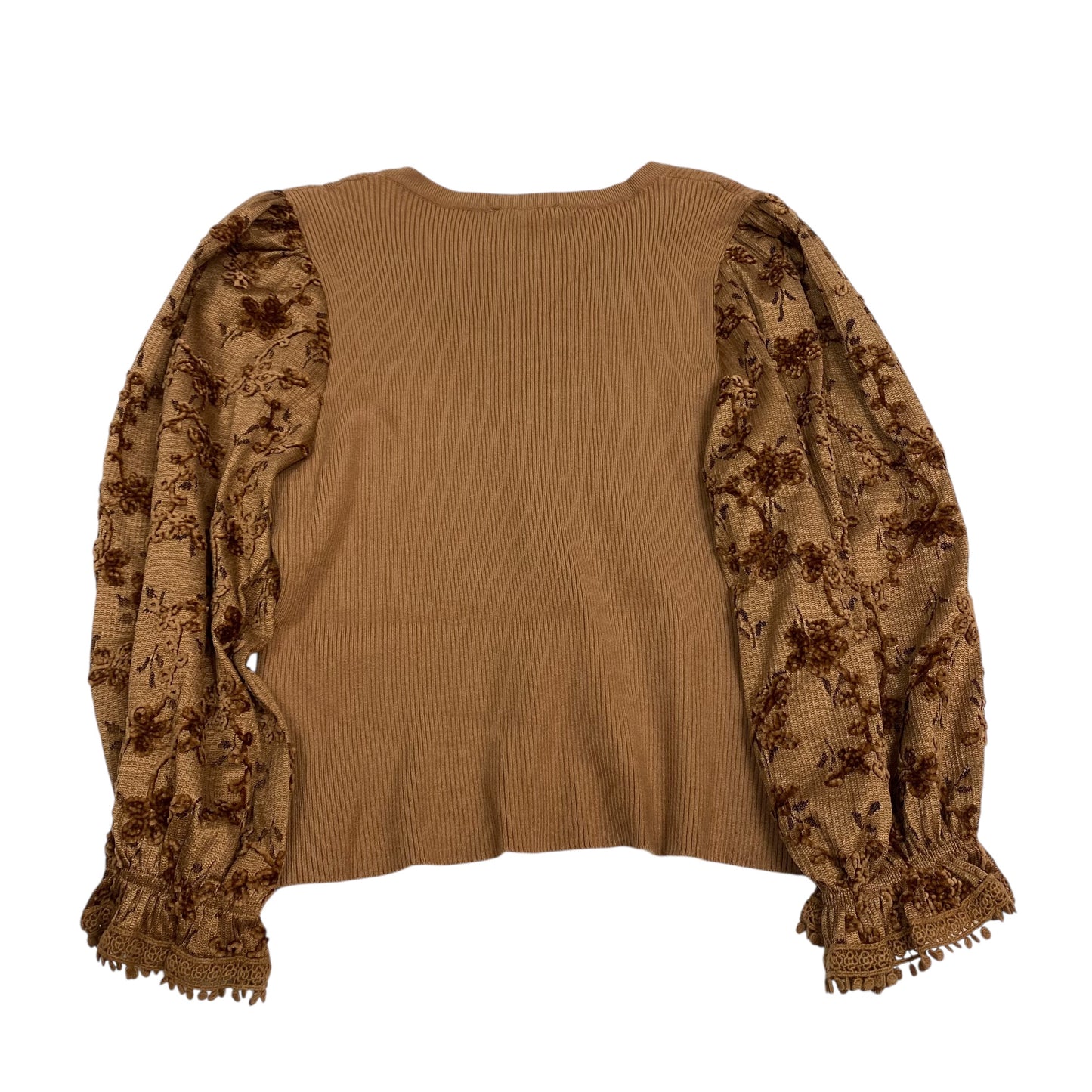 Top Ls By Polagram In Brown, Size:L
