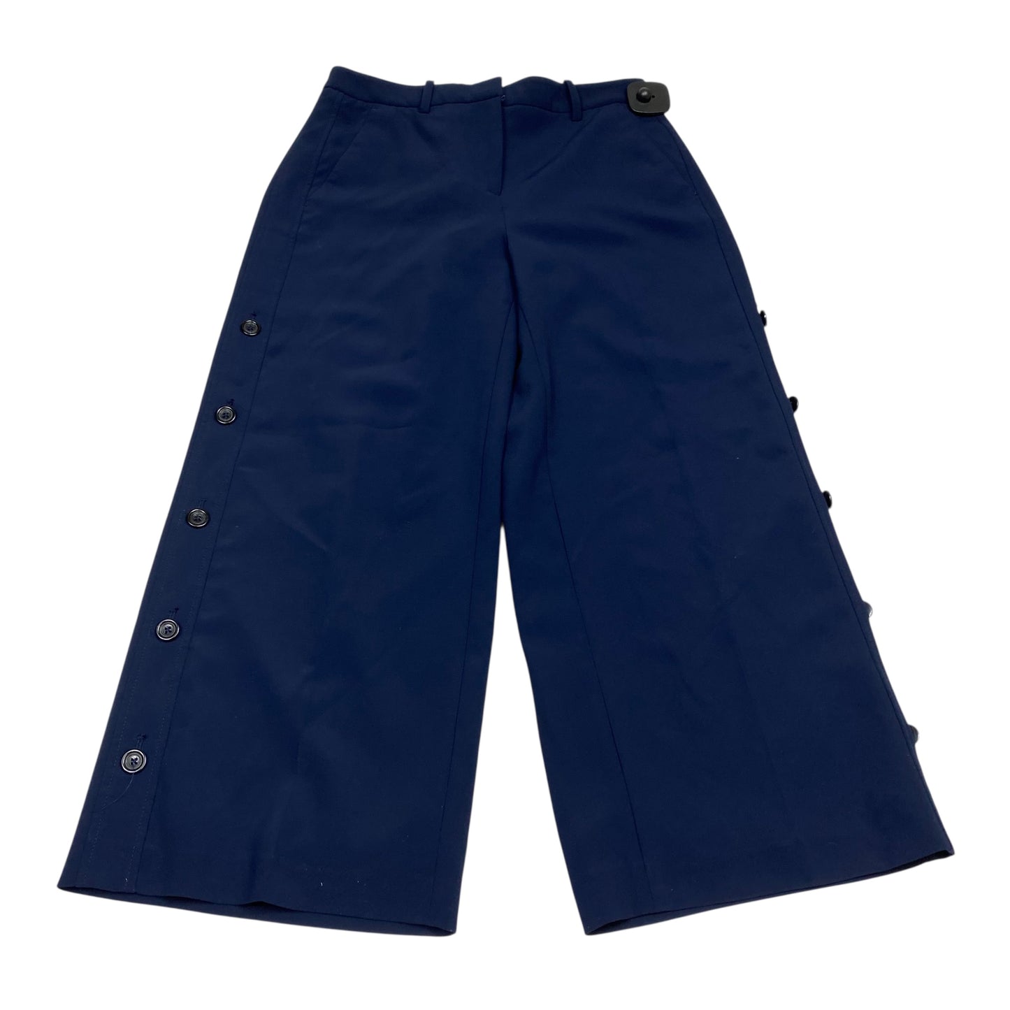 Pants Cropped By White House Black Market In Navy, Size:2