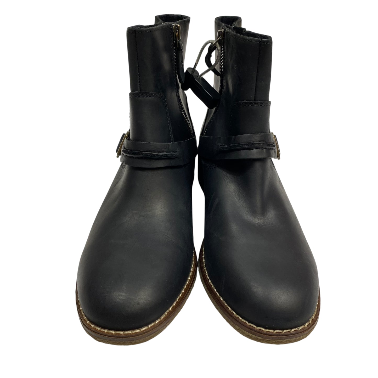 Boots Ankle Flats By Sperry In Black, Size:8