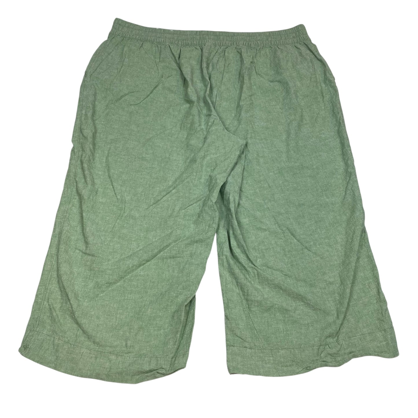 Pants Linen By Lane Bryant In Green, Size:22