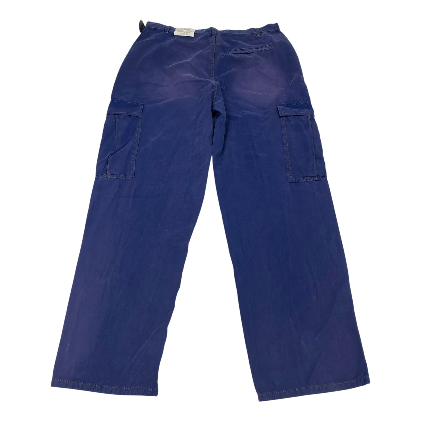 Pants Cargo & Utility By Zara In Blue, Size:14