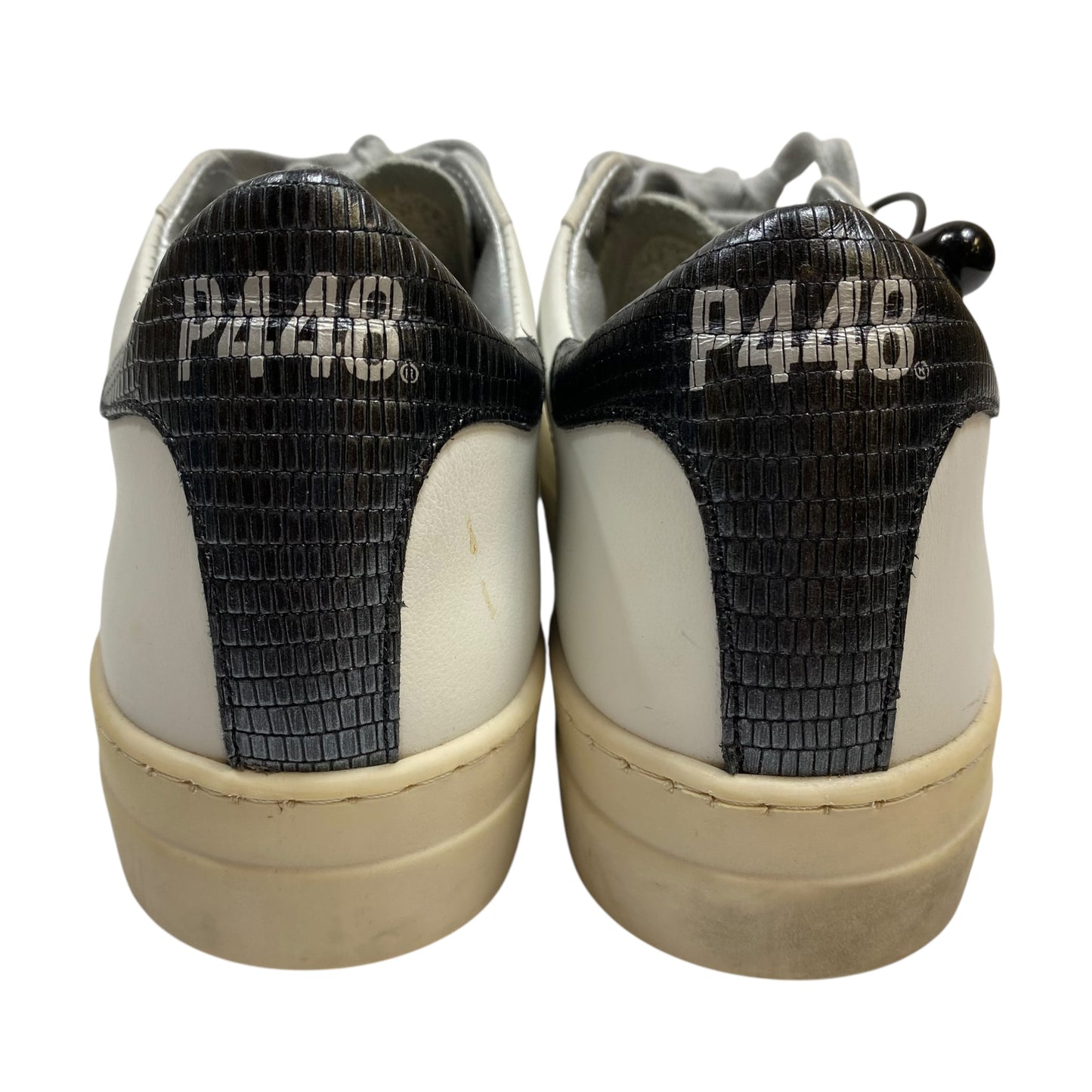 Shoes Designer By P448 In Grey & White, Size:8.5