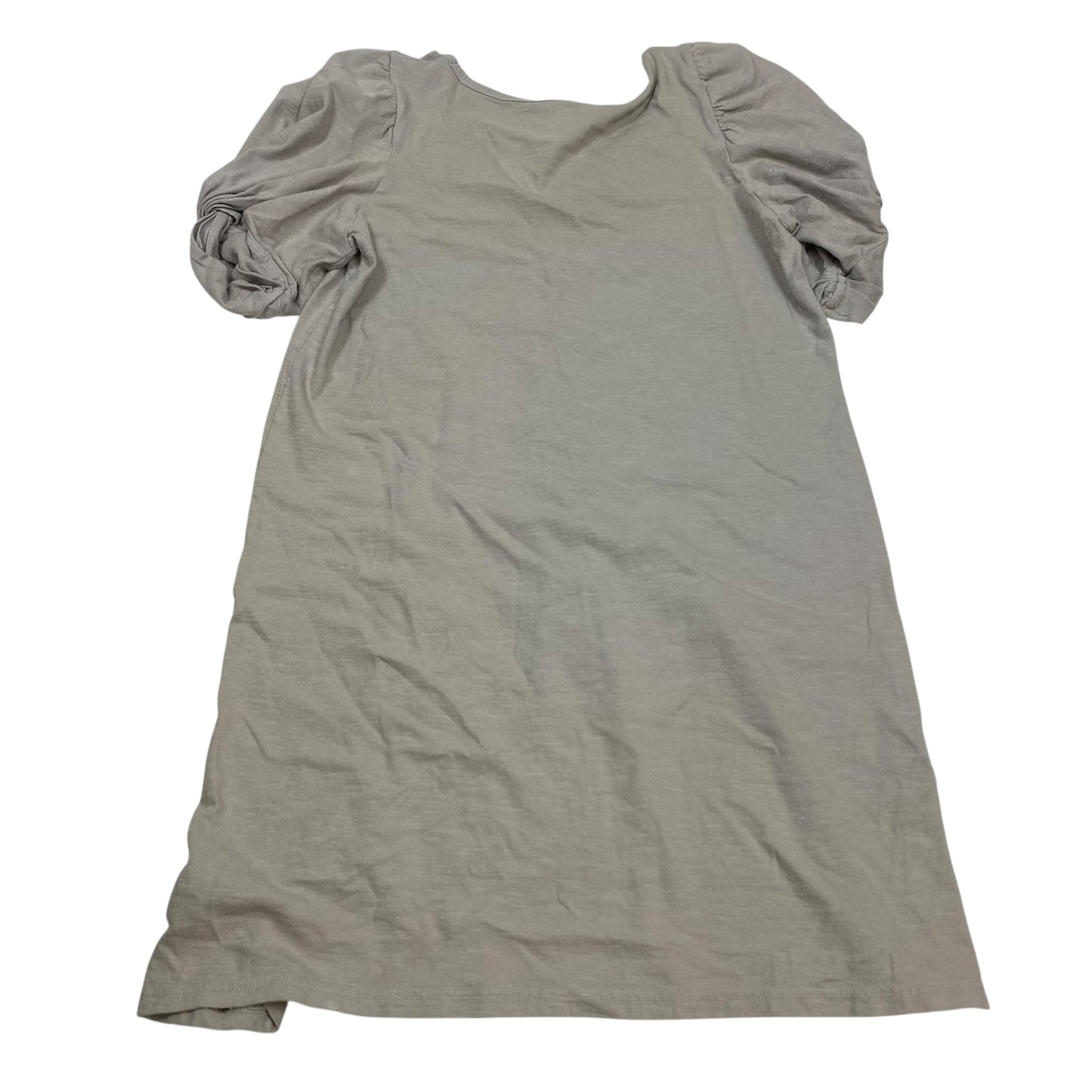 Dress Casual Short By Amadi In Taupe, Size:Xs