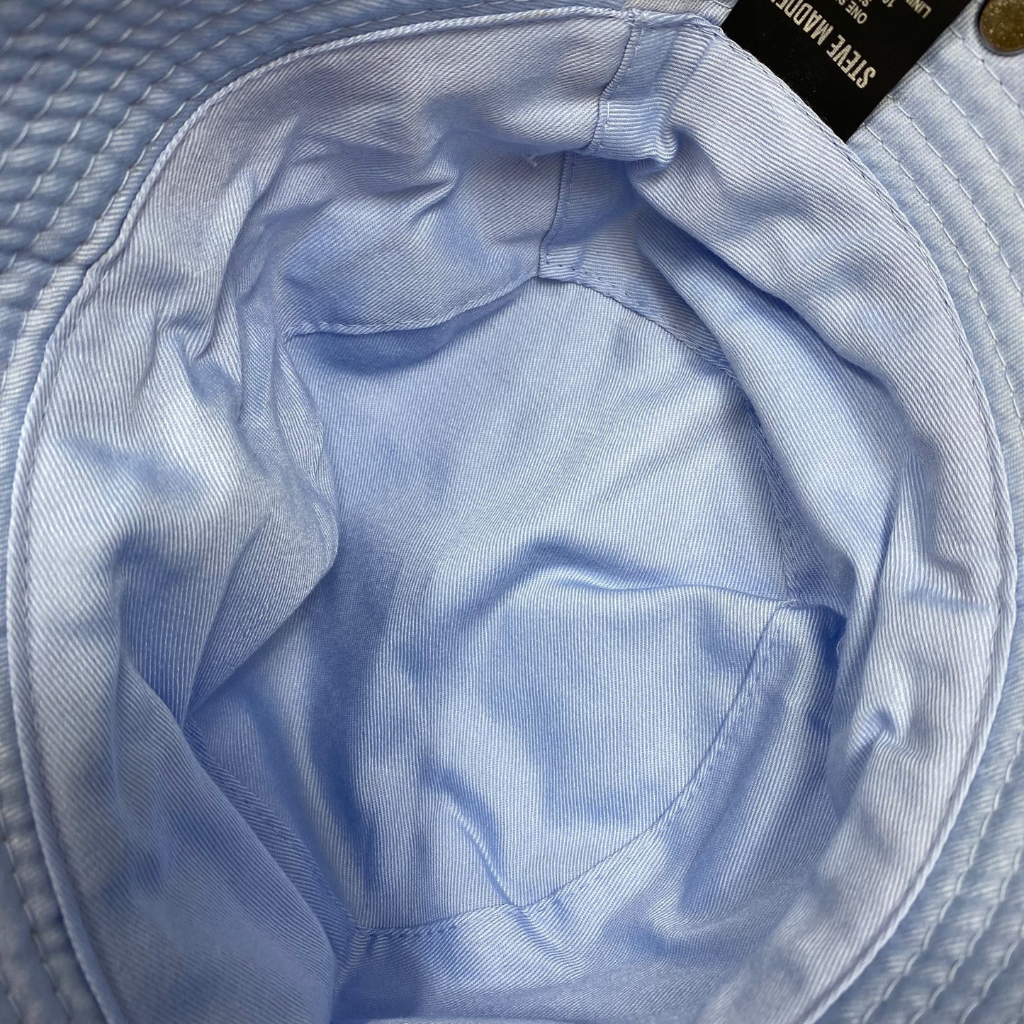 Hat Bucket By Steve Madden In Blue & White