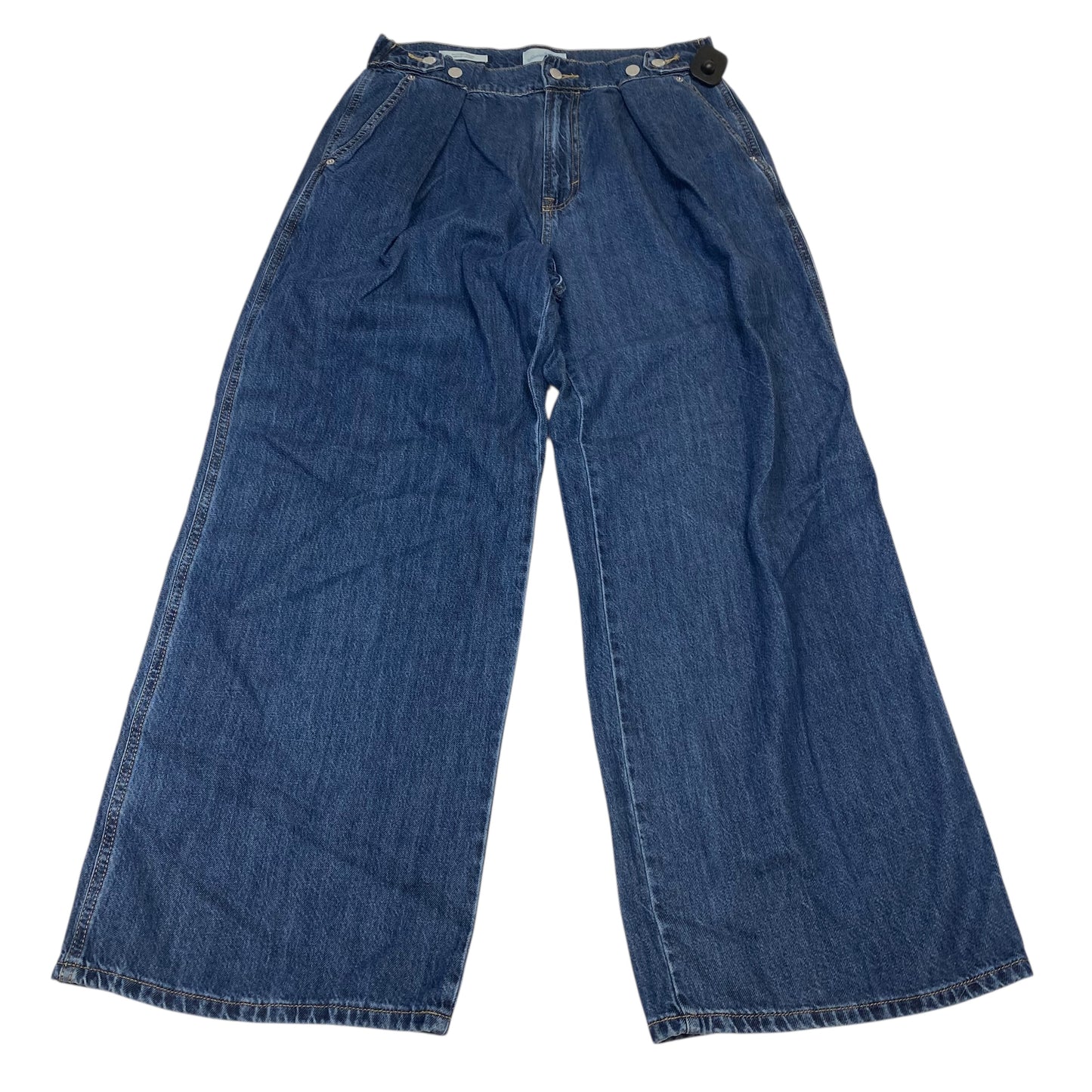 Jeans Wide Leg By Universal Thread In Blue Denim, Size:8