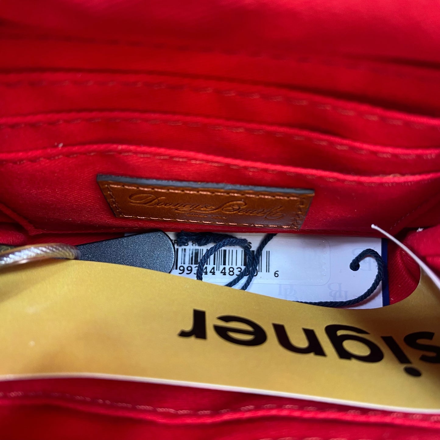 Coin Purse Designer By Dooney And Bourke In Red, Size:Medium