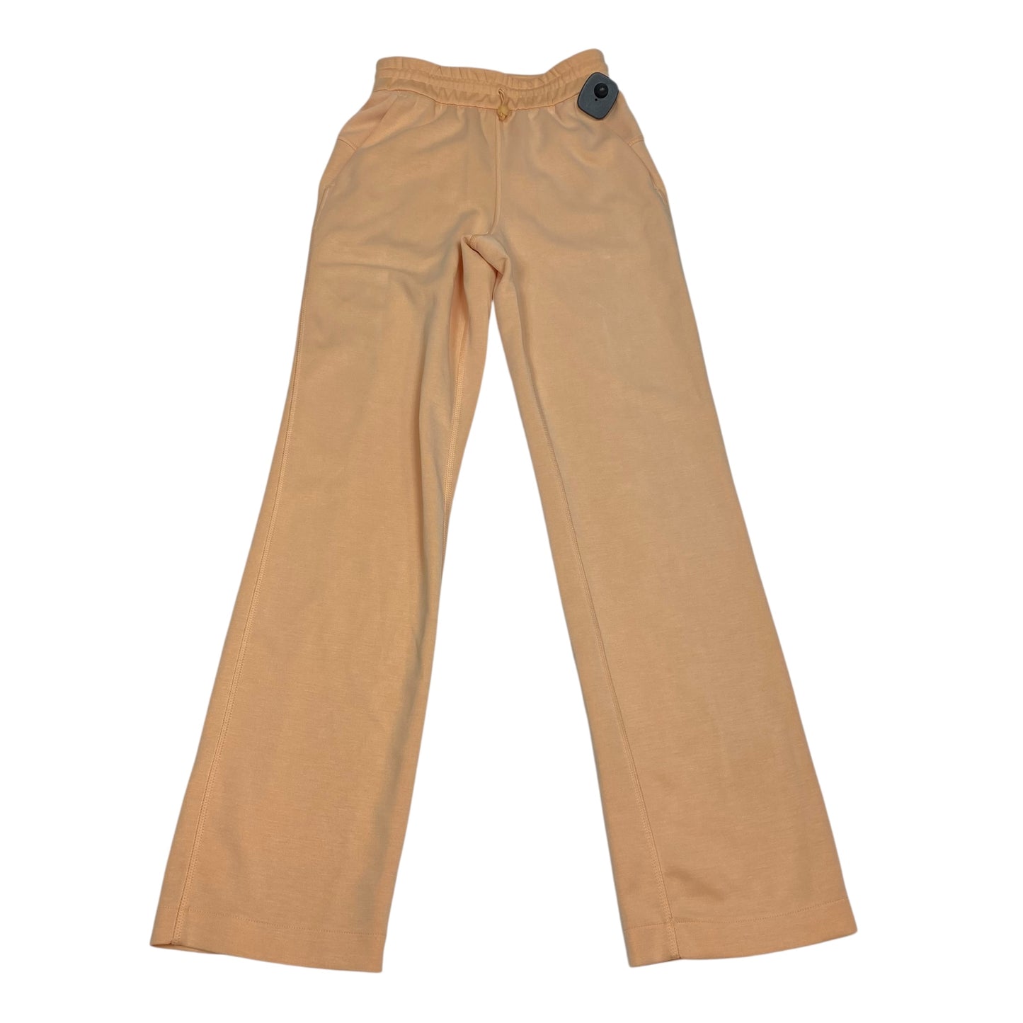 Athletic Pants Designer By Lululemon In Orange, Size:Xs