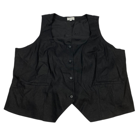 Vest Other By Sofia By Sofia Vergara In Black, Size:3X