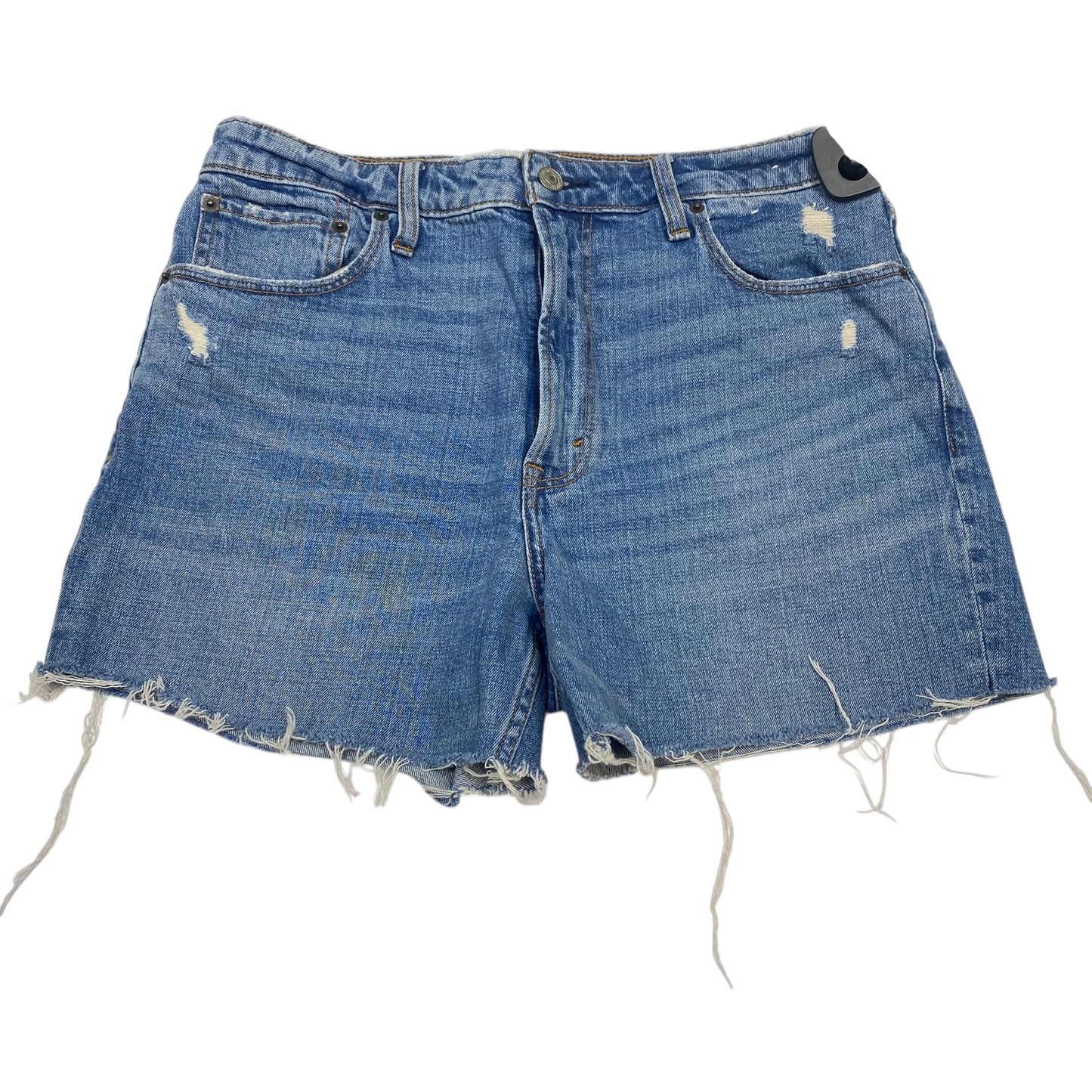 Shorts By Abercrombie And Fitch In Blue Denim, Size:12