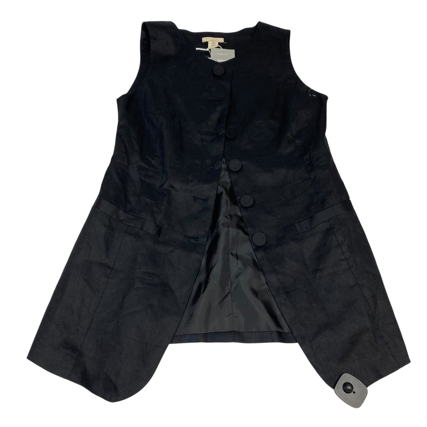 Vest Other By H&M In Black, Size:M