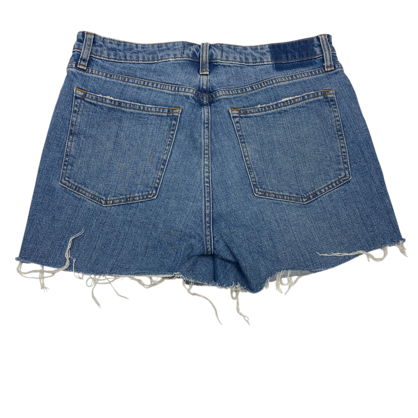 Shorts By Abercrombie And Fitch In Blue Denim, Size:12