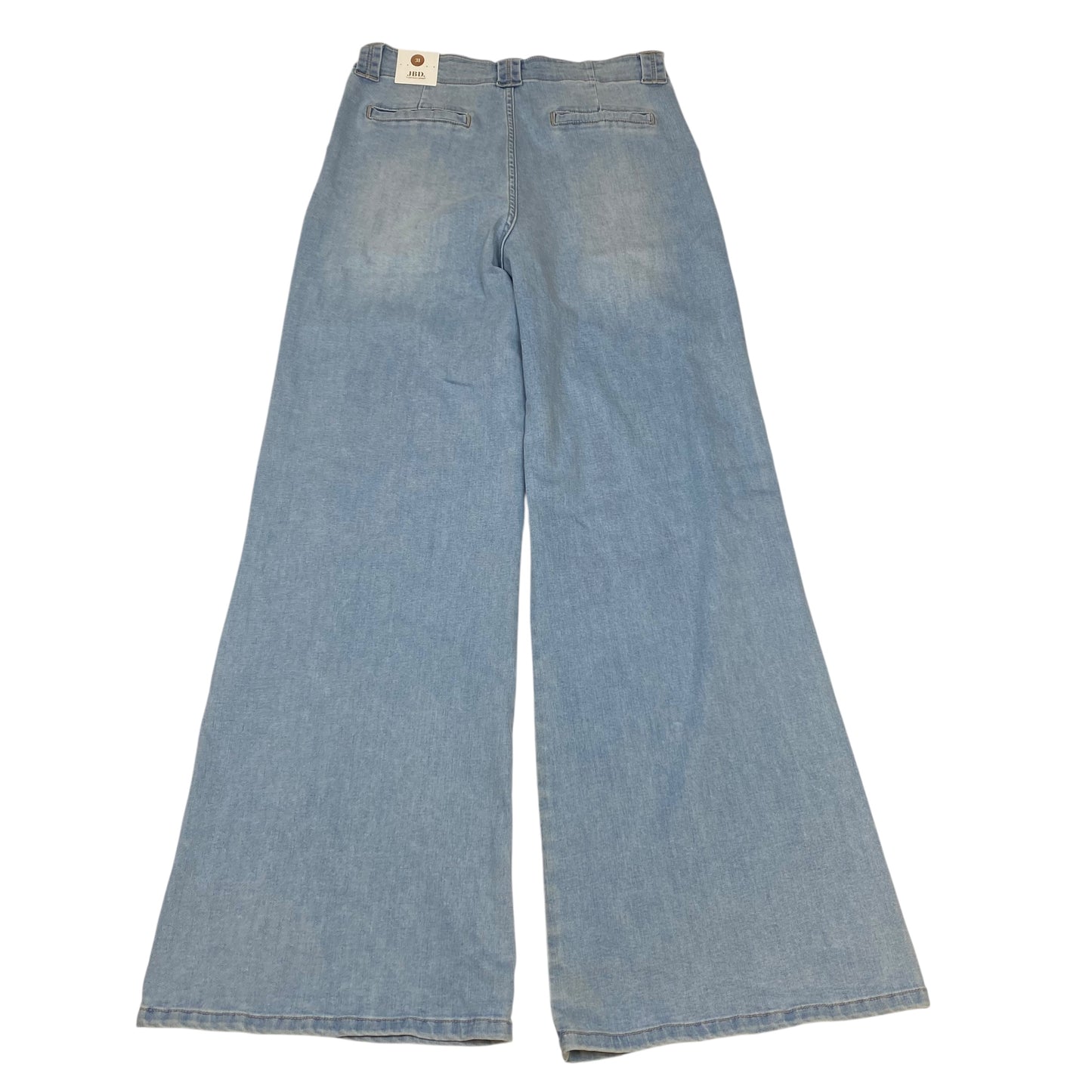 Jeans Wide Leg By Just Black In Blue Denim, Size:12