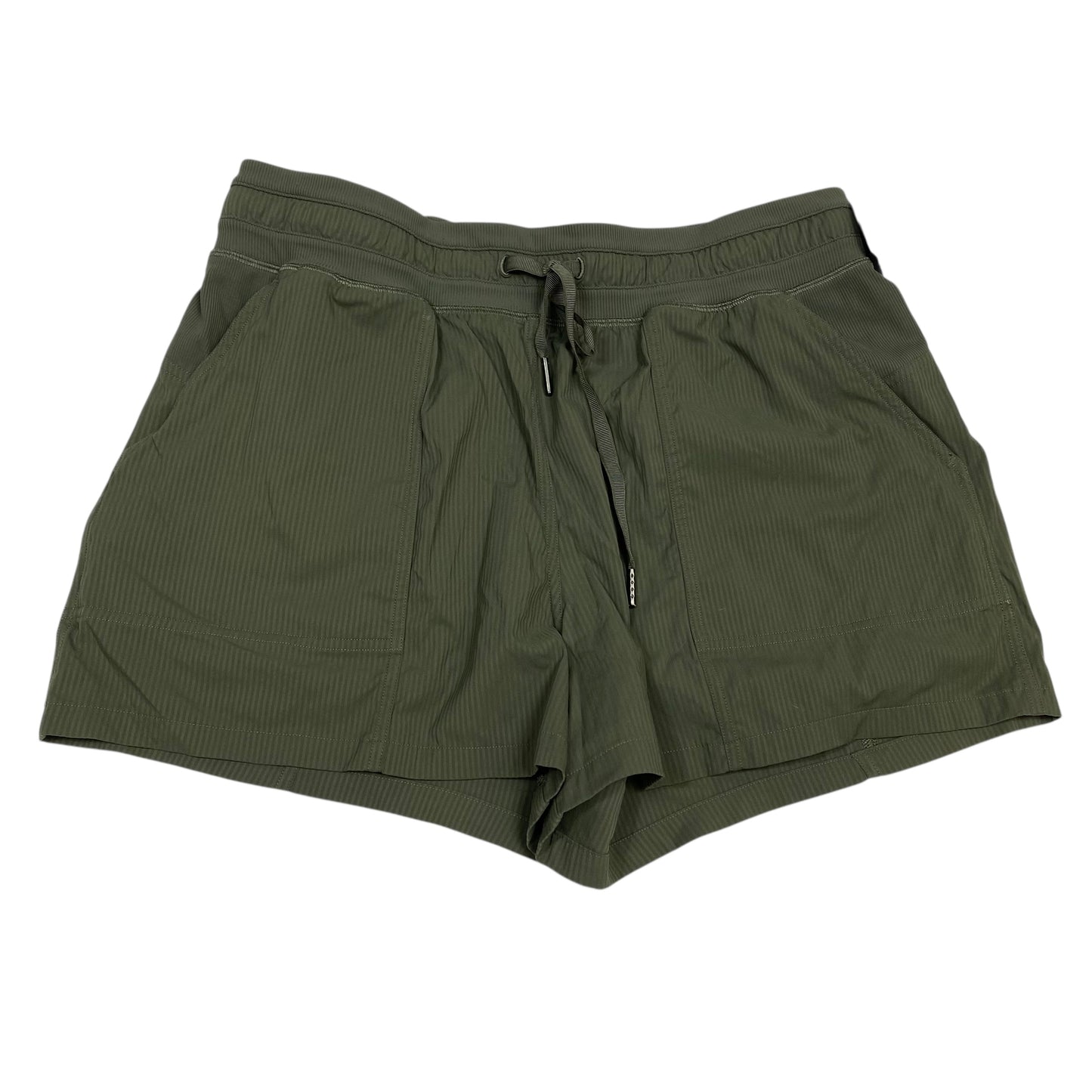Athletic Shorts By Lululemon In Green, Size:M