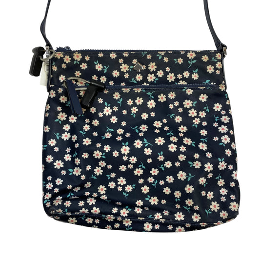 Crossbody Designer By Kate Spade In Navy, Size:Medium
