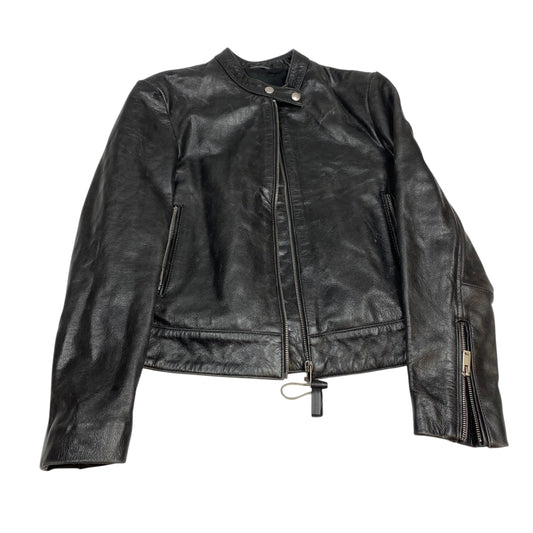 Jacket Leather By Mng In Black, Size:S