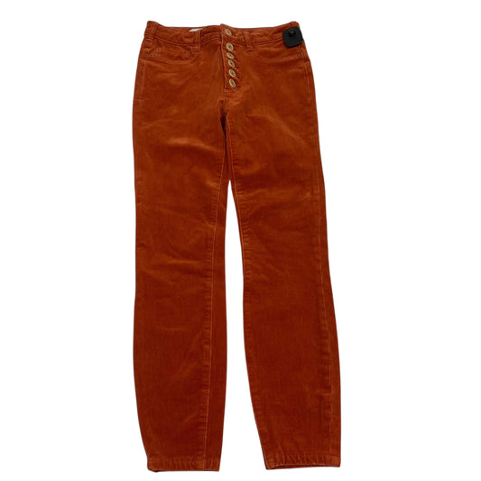 Pants Corduroy By Pilcro In Orange, Size:2