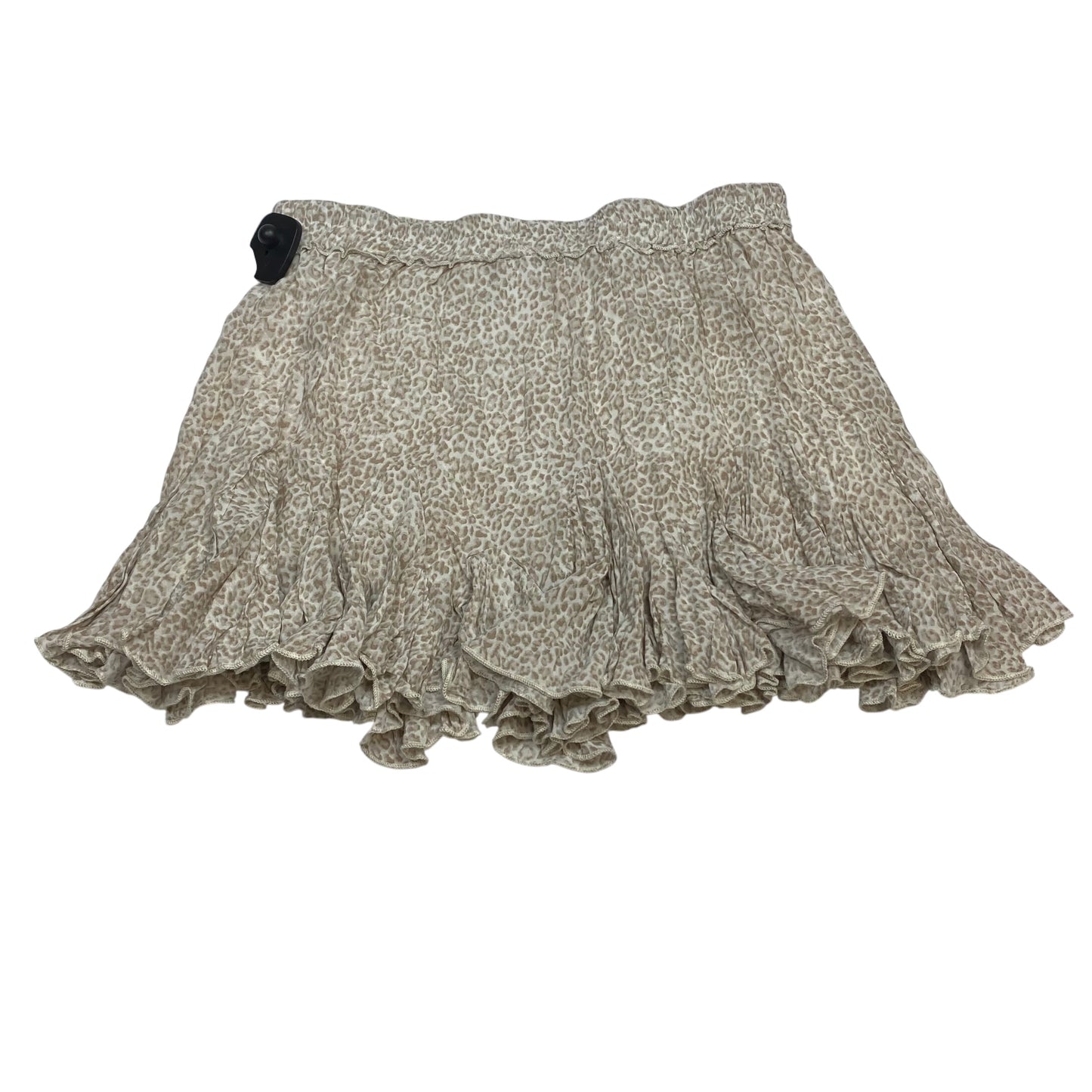 Skirt Mini & Short By Olivaceous In Animal Print, Size:L