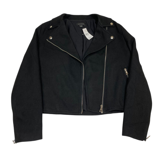 Jacket Moto By Ann Taylor In Black, Size:M