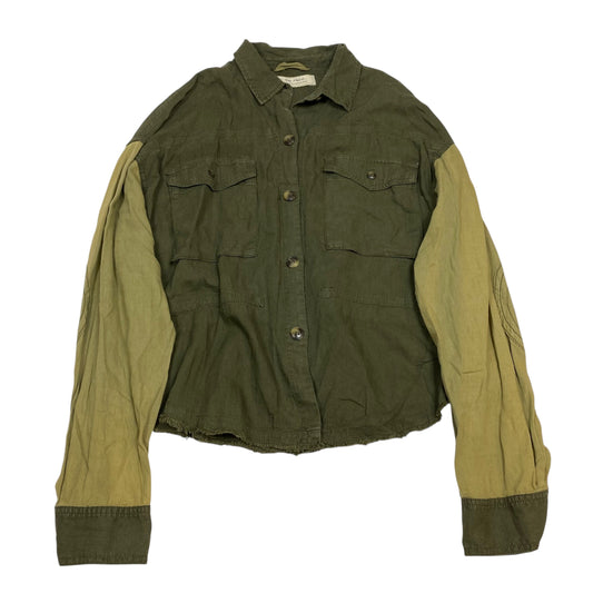 Top Ls By We The Free In Green, Size:S