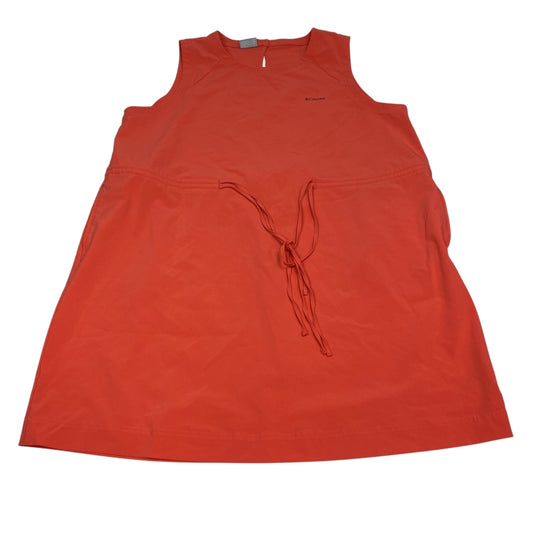 Athletic Dress By Columbia In Coral, Size:2X