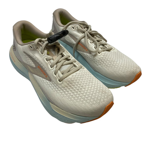 Shoes Athletic By Brooks In Cream, Size:12