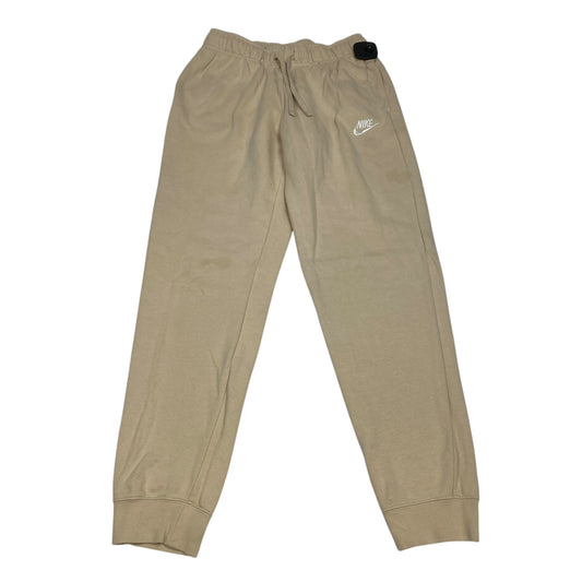Athletic Pants By Nike Apparel In Tan, Size:S