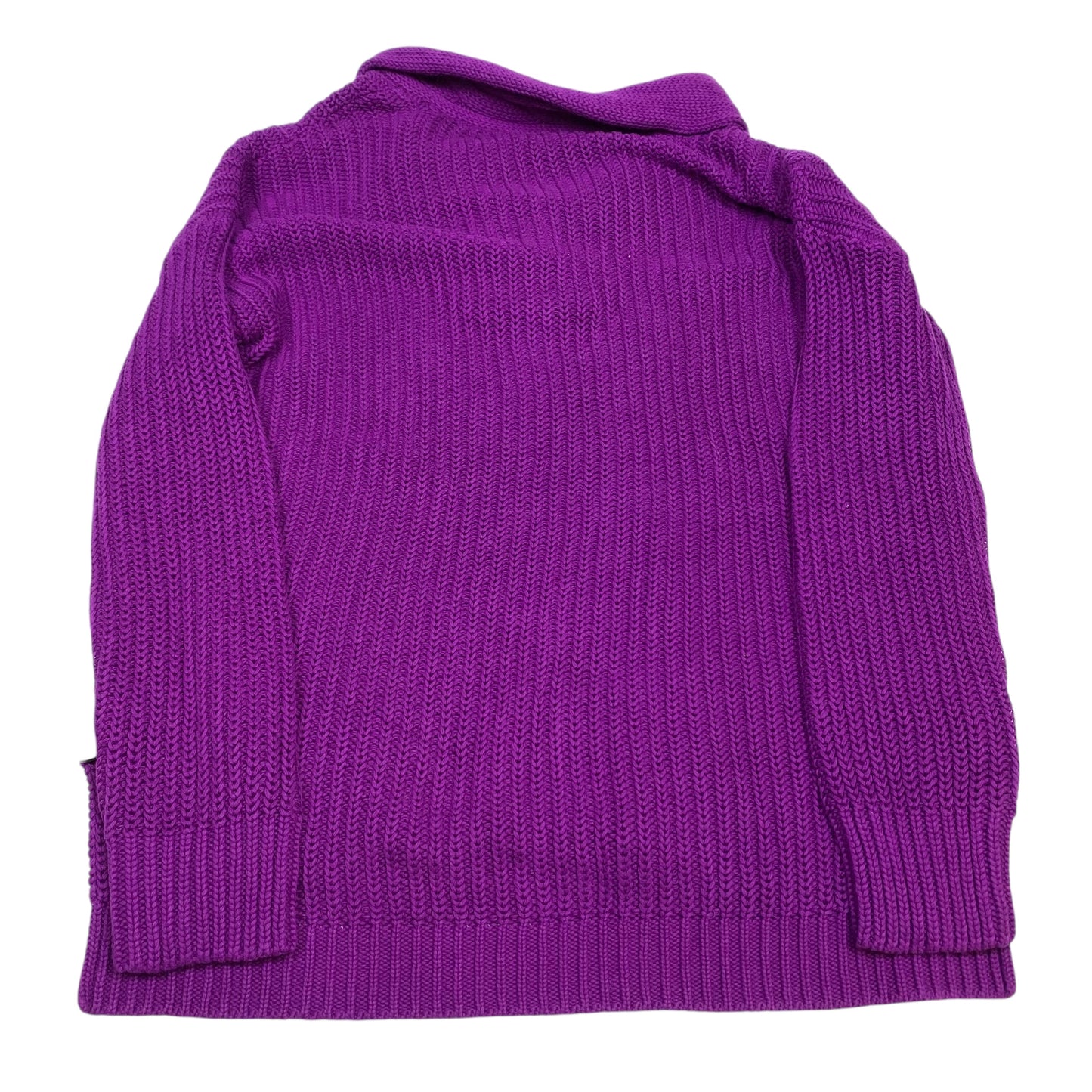 Sweater By Lauren By Ralph Lauren In Purple, Size:L