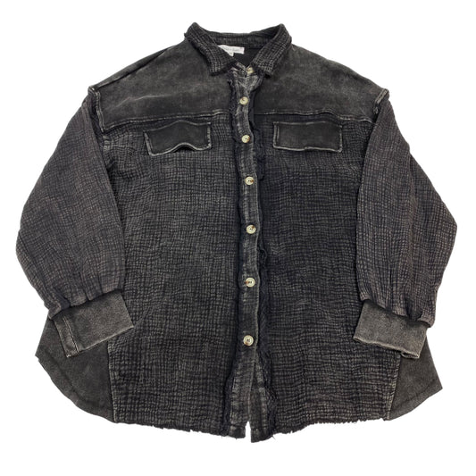 Top Ls By Sewn + Seen In Grey, Size:L