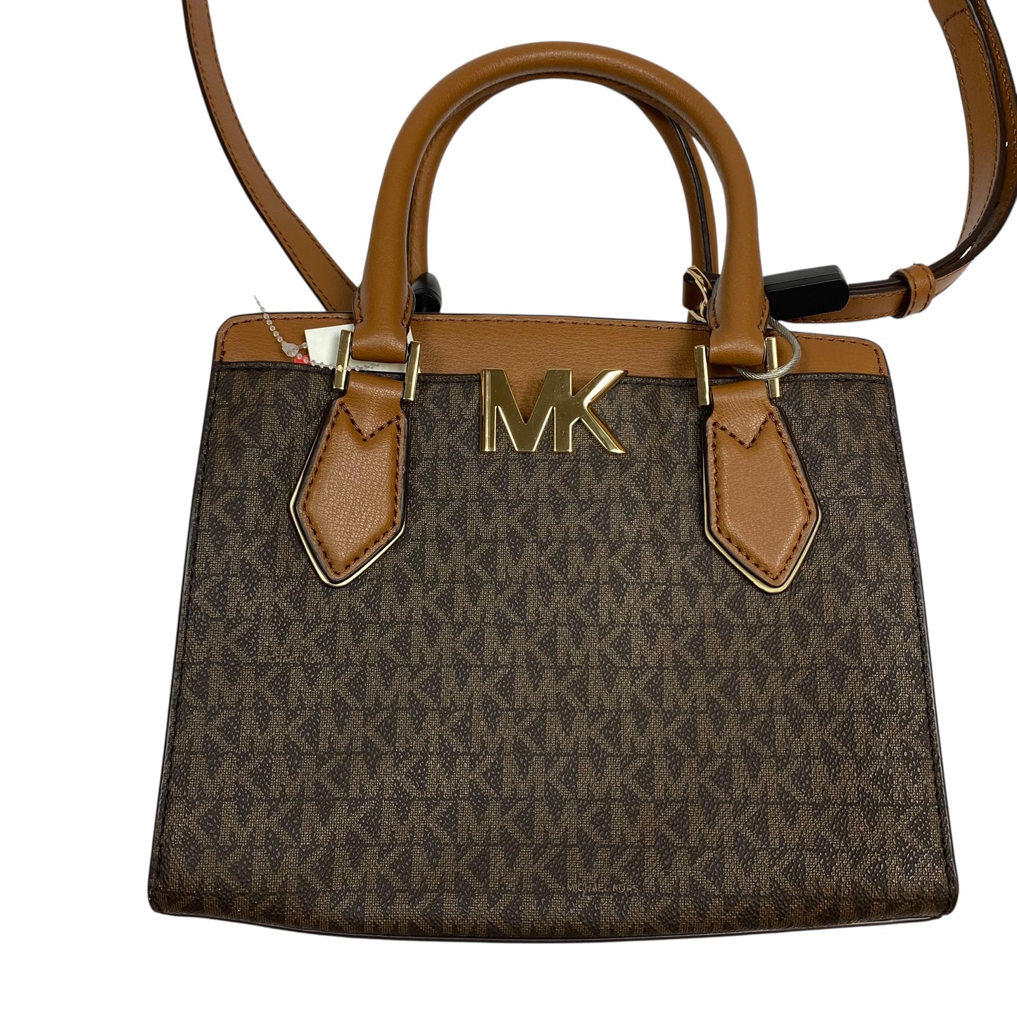 Crossbody Designer By Michael Kors In Brown, Size:Small