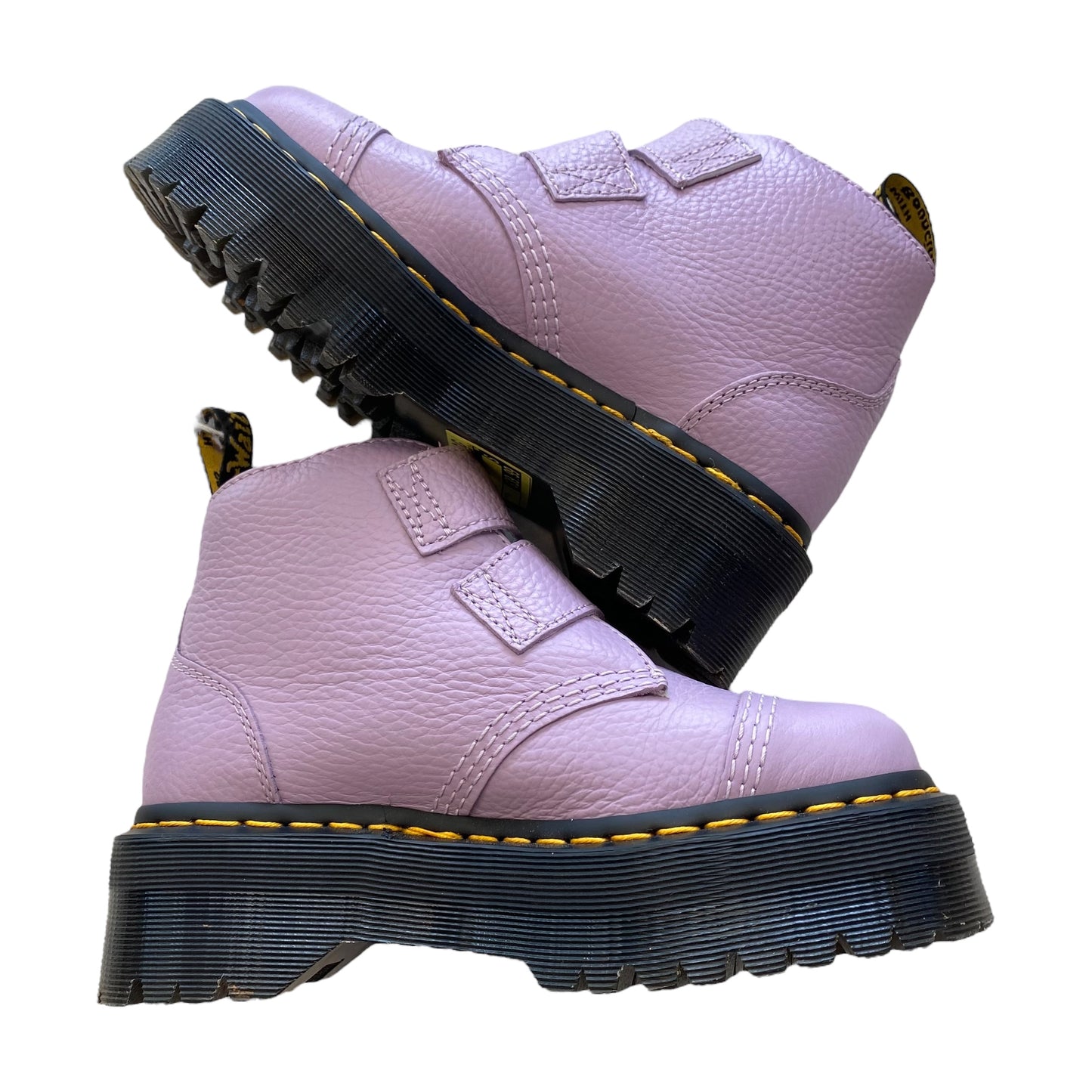 Boots Designer By Dr Martens In Purple, Size:5