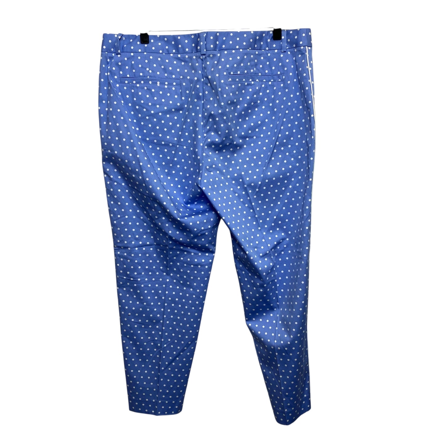 Pants Cropped By Polo Ralph Lauren In Blue, Size:14