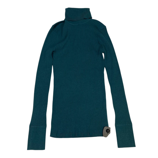 TOP LS by LOFT in GREEN, Size:M